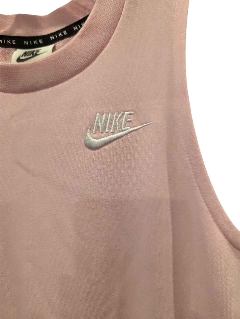 Nike Girls Pink, Coral & Red Tiered Sleeveless Dress Size Large - Picture 7 of 9
